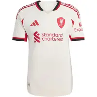 Adidas Liverpool Bortatröja 2025/26 Authentic - , storlek Small