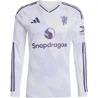 Adidas Manchester United Bortatröja 2025/26 Långärmad - , storlek XX-Large