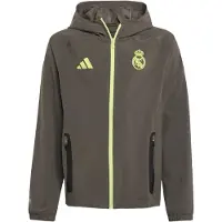 Adidas Real Madrid Träningsjacka Tiro 25 Competition Vis Tech Travel - Verktygsgrå/Halvfryst gul Barn - , storlek 128 cm