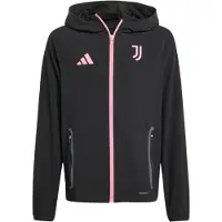 Adidas Träningsjacka - Juventus Tiro 25 - Svart/Blis - - 16 år (176) - Cardigan