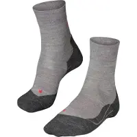 Falke RU4 Endurance Wool, Löparstrumpor, Herr, Ljusgrå