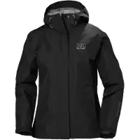 Helly Hansen Seven J Regnjacka, Dam, Svart