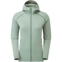 Montane F Fury Hoodie, fleecetröja, dam, grön