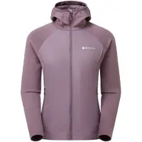Montane F Sirocco Lite Hoodie, mellanlager, dam, lila