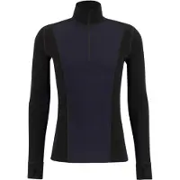Ulvang Peak Map Half Zip, Underställ, Herr, Svart/Mörkblå