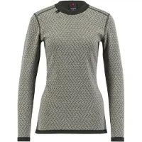 Ulvang Women's Comfort 200 Round Neck Agate Grey/Urban Chic