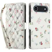 Mtp Products iPhone Air Rombiskt blommigt plånboksfodral - Rosor