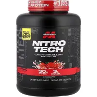 Muscletech , Nitro Tech, Wheyprotein, Strawberry, 4 lbs (1,81 kg)