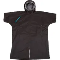 Lifeventure Thermarobe med fleecefoder, svart