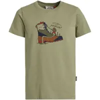 Lundhags Juniors' Fulu Climbing T-Shirt Lichen