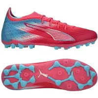 Puma Ultra 6 Ultimate MG Re-charge - Blå/Sunset Pink/Garnet Rose - Multi Ground (MG), storlek 40½