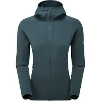 Montane F Protium Hoodie, fleecetröja, dam, mörkgrön