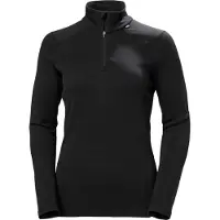 Helly Hansen Lifa Merino Midweight 1/2 Zip, Dam, Svart
