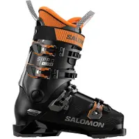Salomon - Pjäxor herr - S/Pro Alpha 100 Gw Black/Dark Grey Met/Orange Tiger för UnisexUll - Storlek 44-45 - Svart