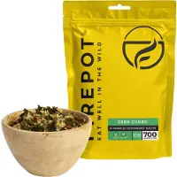 Firepot Grön Gumbo, frystorkad mat, XL