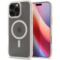 Spigen iPhone 16 Pro Spigen Ultra Hybrid Mag Skal - Frost Natural Titanium