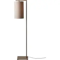 It´s about RoMi Golvlampa Boston, Creme / bärnsten, Vardagsrum / matsal, Textil / tyger / siden, Modern, Golvlampa