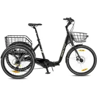 Monty E-trike Rocket 1e 24´´ Sunrace 2026 Elcykel