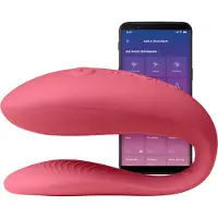 We-vibe Sync Lite - Parvibrator med app- och fjärrkontroll (rosa)
