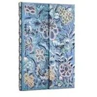 Blue Willow (Celebrate Hanfu) Mini Unlined Hardcover Journal (Wrap Closure)