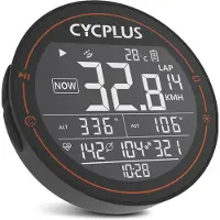 Cycplus M2 cykeldator - kompatibel med Strava, Trainingpeaks etc.