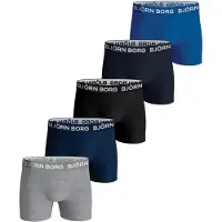 Björn Borg Cotton Stretch Boxers 5-pack Multi, 146-152