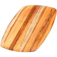 Teakhaus Elegant Rektangulärt Serverings- Och Skärbräda Stor 41 x 28 x 1,5 Cm