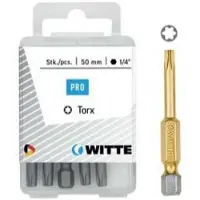 Witte T 27 Tin Torx-bits 5 Enheter