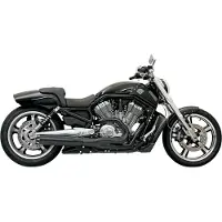 Bassani Xhaust Road Rage Ii B1 Power 2-1 Harley Davidson Ref:1v38rb Icke-homologiserat Komplett Avgassystem
