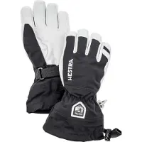 Hestra Juniors' Army Leather Heli Ski Black