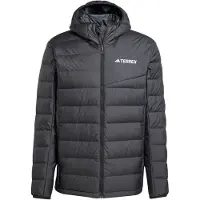 Adidas - Vandringskläder - Multi Light Down Hooded Jacket Black för UnisexUll - Storlek S - Svart