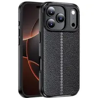 Mtp Products iPhone 17 Pro Slim-Fit Premium TPU-skal - Svart