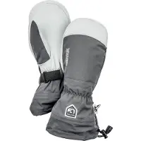 Hestra Army Leather Heli Ski Mitt Grey