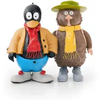Flåklypa Ludvig & Sofus - Plastic figures 10 cm