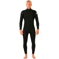 Rip Curl Dawn Patrol Pro 4/3 Mm Långärmad Neopren Våtdräkt Med Bröst Blixtlås