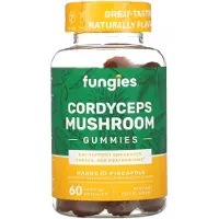 Fungies , Cordyceps svampgummies, mango & ananas, pektingummies 60 stycken