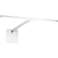 Paulmann Assistance Xana LED tavelbelysning, tillägg Xana, dimbar, Aluminium / grå / zink, Vardagsrum / matsal, Aluminium / grå / zink, Vägglampa, vägglampa inomhus