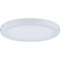Paulmann LED panel Atria, dimbar, Vitt / opal, Vardagsrum / matsal, Syntetmaterial, Modern, LED-taklampa