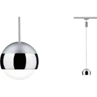Paulmann Pendel Capsule Högvolt-skensystem URail 6 W LED Krom (matt), Krom