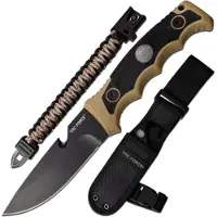 Master cutlery Tac Force Fixed Blade Tan Kit
