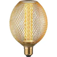 Paulmann 29089 LED-lampa (RGB) E27 #####Globe Spiral 4,2 W Guld (Ø x H) 110 mm x 160 mm 1 st