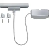 Paulmann URail kabelgenomföring Zigbee 1 m, matt krom Kabeleinspeisung, Förkromad / silver, Syntetmaterial
