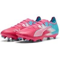Puma Ultra 6 Match FG/AG Re-charge - Blå/Sunset Pink/Garnet Rose, storlek 42