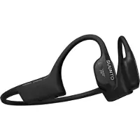 Suunto Wing 2 - Hörlurar med mikrofon - öppet öra - montering bakom nacken - Bluetooth - trådlös - svart
