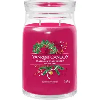 Yankee candle Sparkling Winterberry Signature ljus - 567,0 g