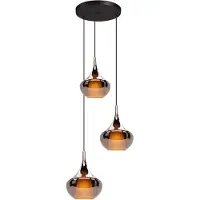 Stars of Light Taklampa , Almoster, dimbara, Koppar, Vardagsrum, Glas, Modern