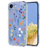 Mtp Products iPhone 16e/17e Blommigt TPU-skal - tusenskönor