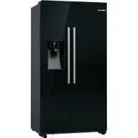 Bosch Serie | 6 KAD93ABEP - Kylskåp/frys - sida vid sida med vattenbehållare, isbehållare - bredd: 90.8 cm - djup: 70.7 cm - höjd: 178.7 cm - 562 l...