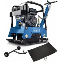 Scheppach HP2500S, Vibratorplatta, 196 cm ^, 25 m/min, 40 cm, 3,5 l, Stål