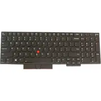 Lenovo Primax - Ersättningstangentbord för bärbar dator - AZERTY - fransk - svart - FRU - för ThinkPad E580 E585 E590 E595 L580 L590 T590